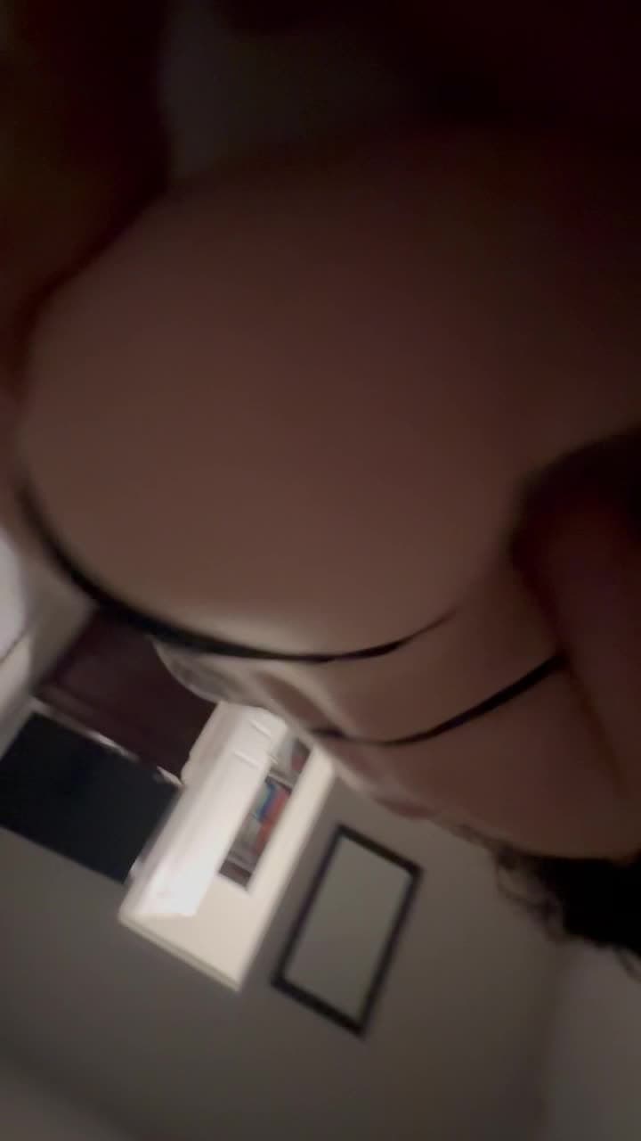 Big Tit Wife Sucks Dick With Her Ass Up