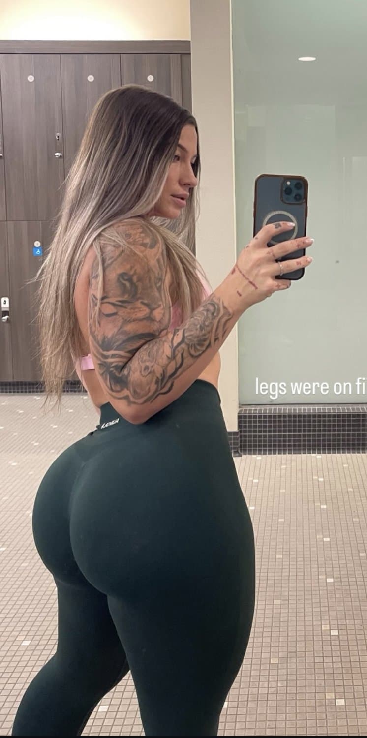 Big ass fitness milf Skylynn marrie