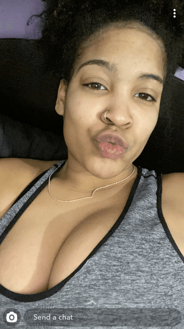 Ebony teen Pilar sucking dick on 18th birthday.