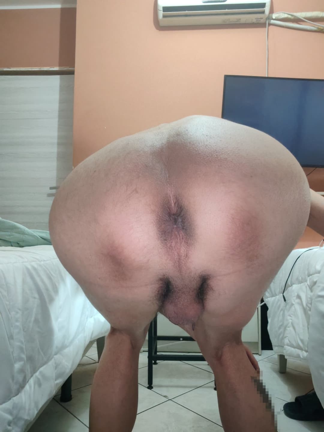 Shaved my ass after months so time to post my ass again (new and old pic mixed)