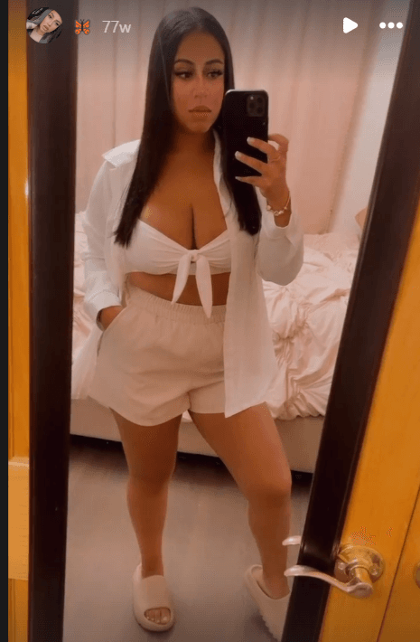 Former curvy classmate Angela