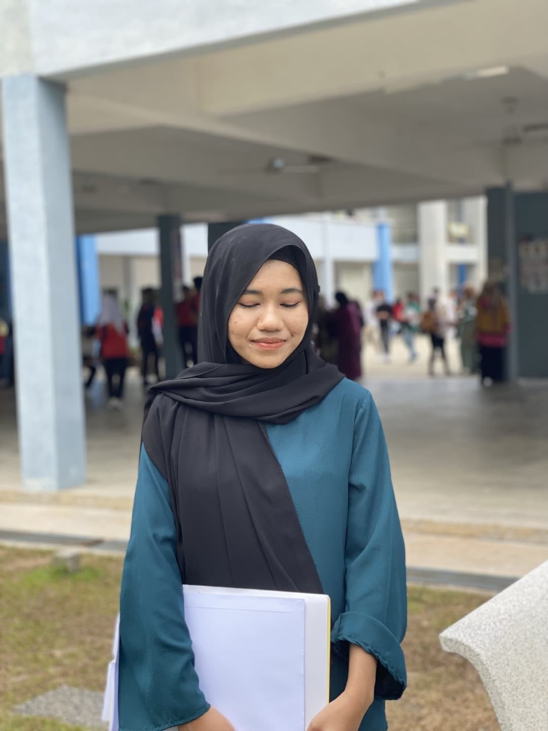Beautiful malay girl with tudung  body leaked