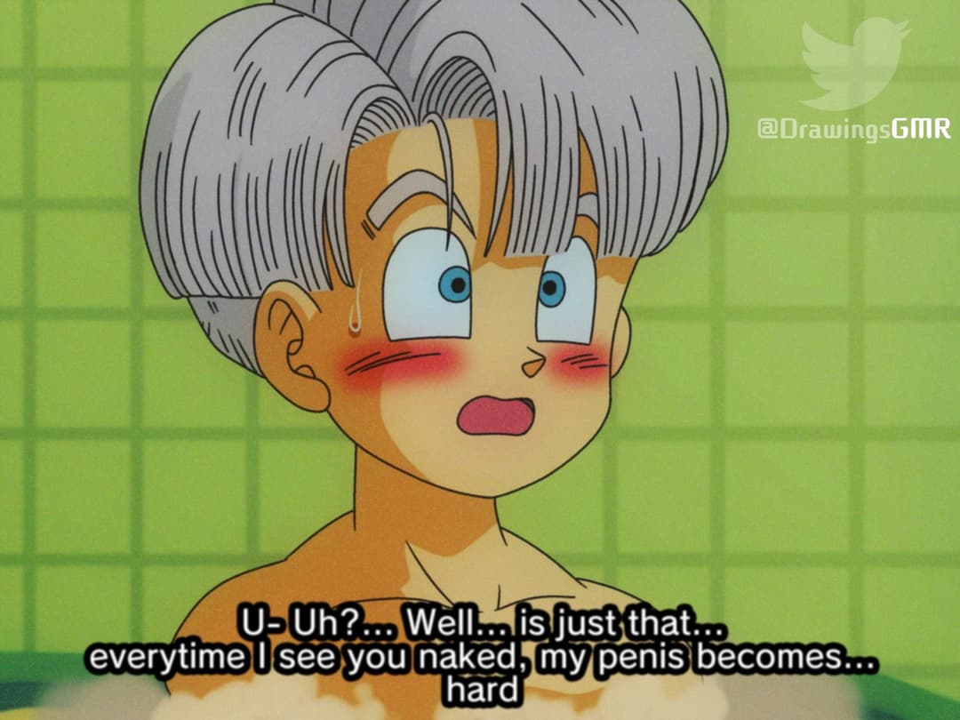 DBZ Hentai Comic Mother and Son Bath Stories