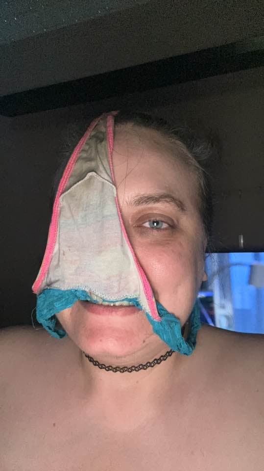 Pig slut Stella gooning dildo mouth whore