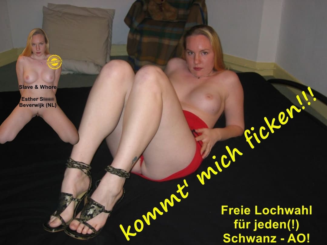 Dutch BBC and gangbang slave german whore