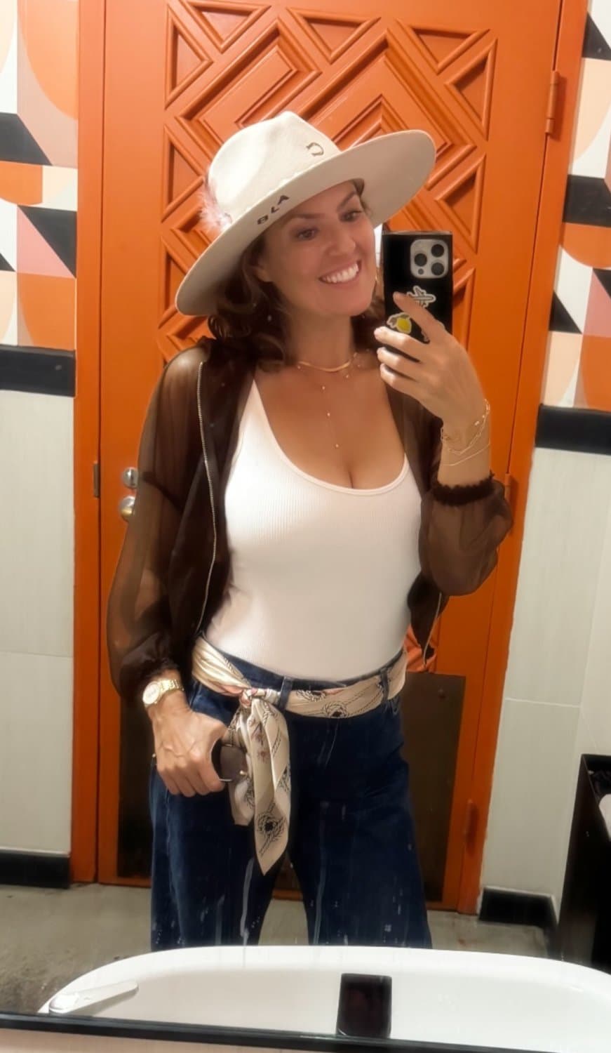 Amanda Balionis has a nice juicy rack. PAWG milf has probably sucked off every golfer on tour