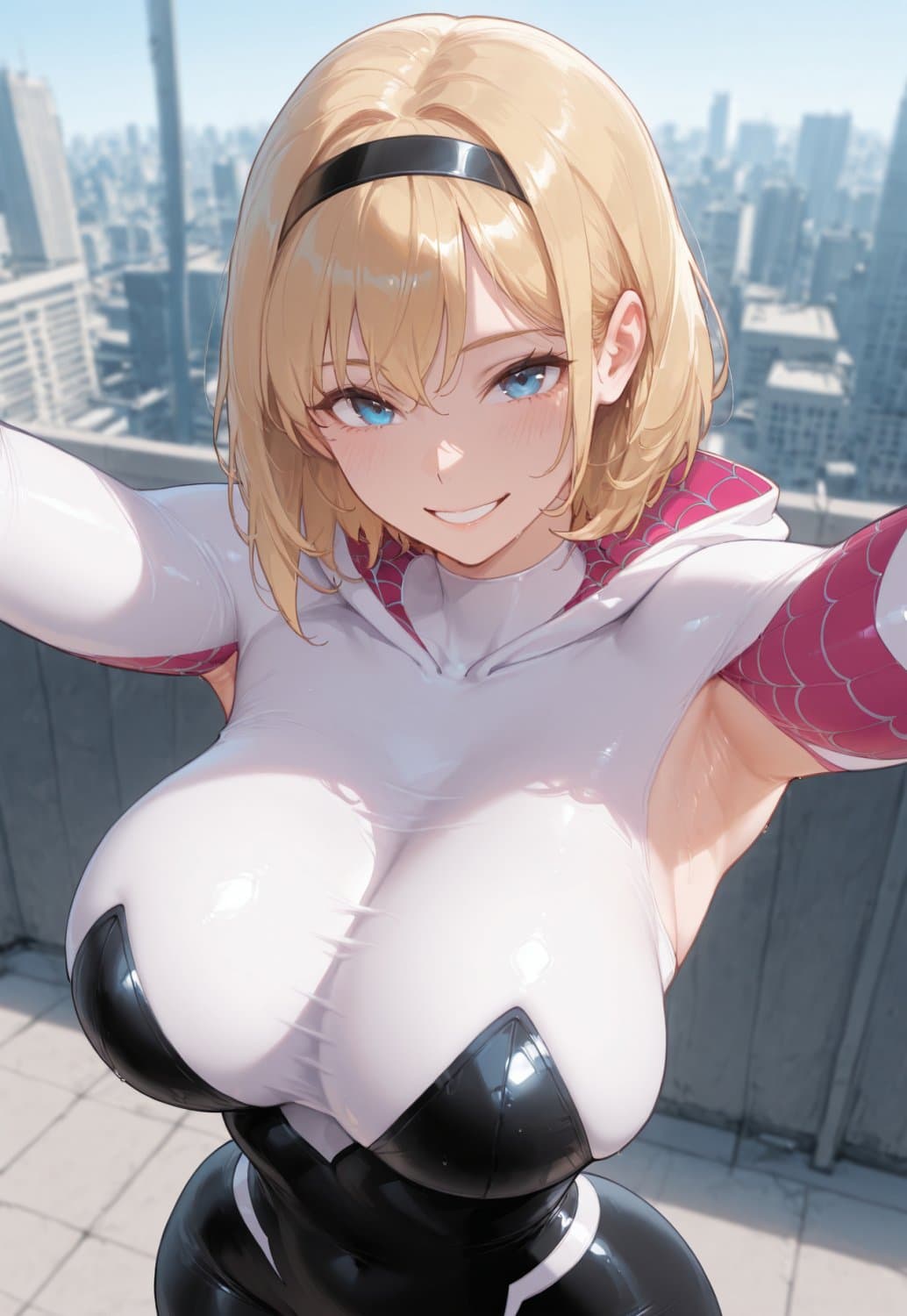 Spider-Gwen - Ghost-Spider [AI] P1
