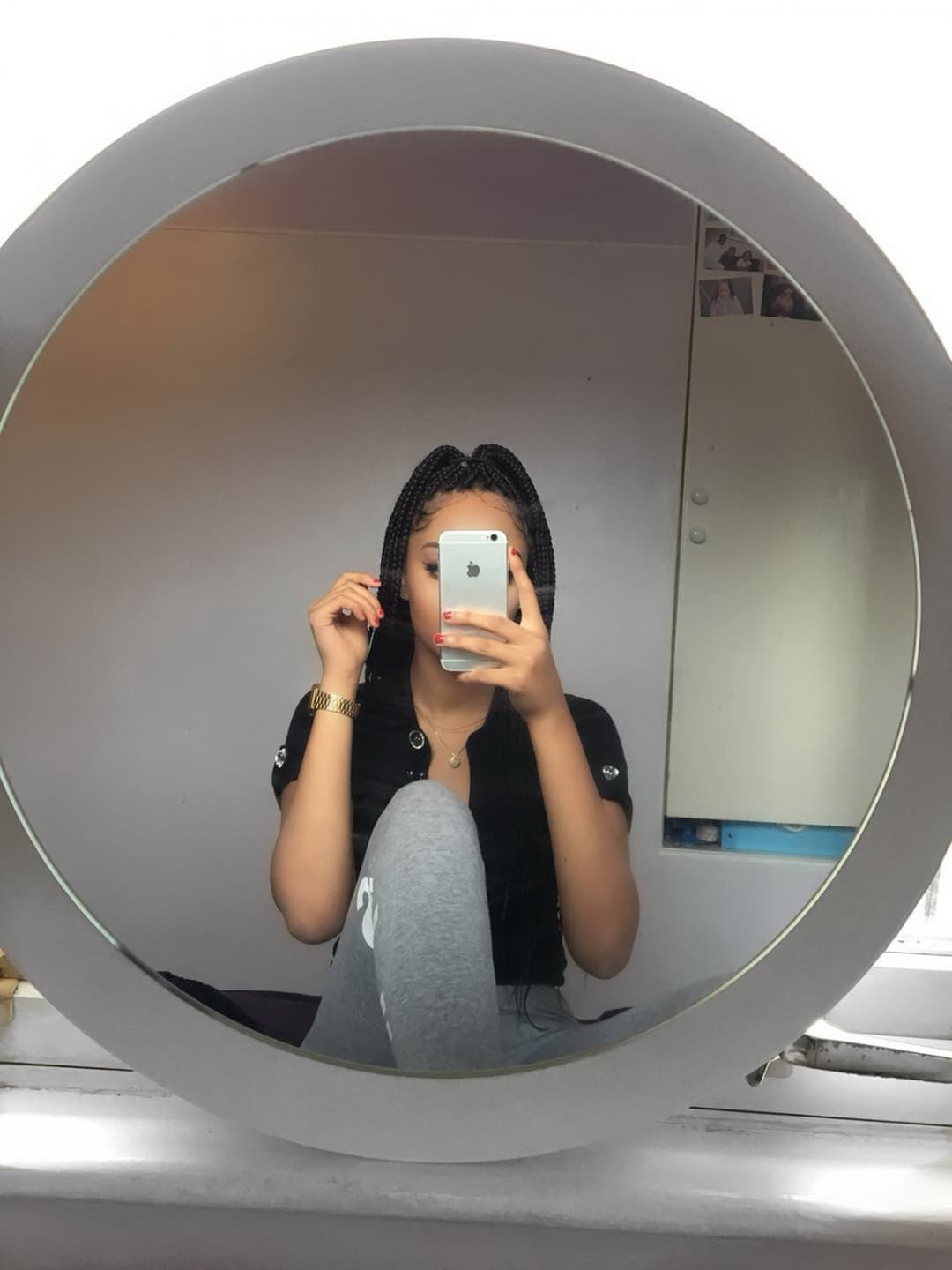 British Ebony Teen Stephanie aka Ebony Beauty Seymone (Rare Collection - Photo Gallery)