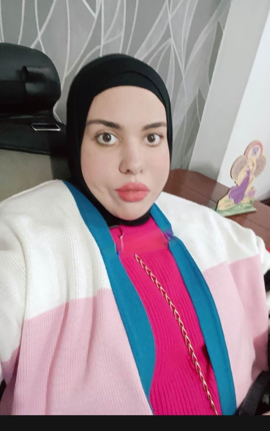 Egyptian wife with a fiery body