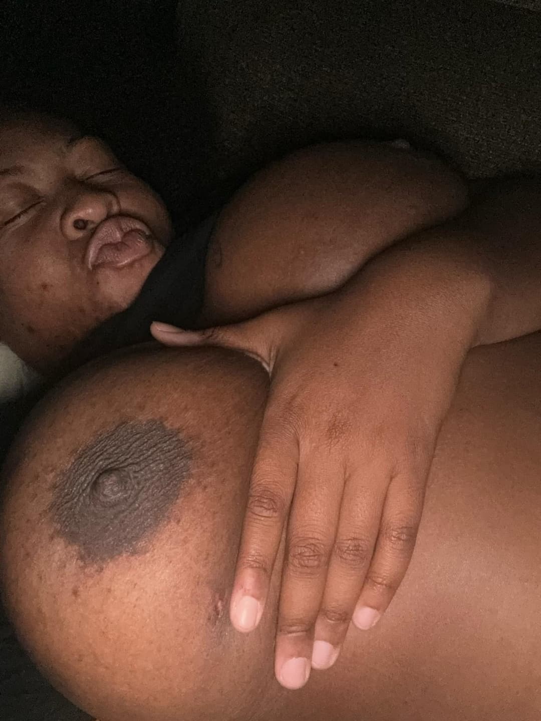 Cum Drinking Security Guard…