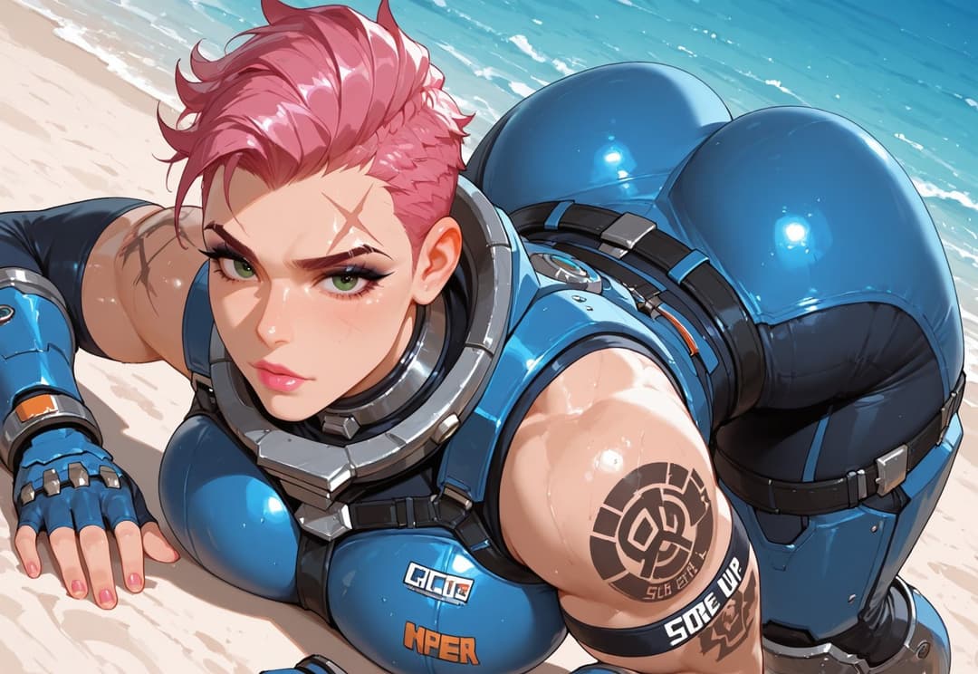 [Overwatch] I want to fuck Zarya ?