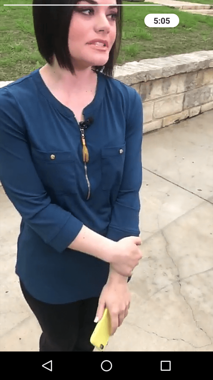 News anchor Camilla Rambaldi