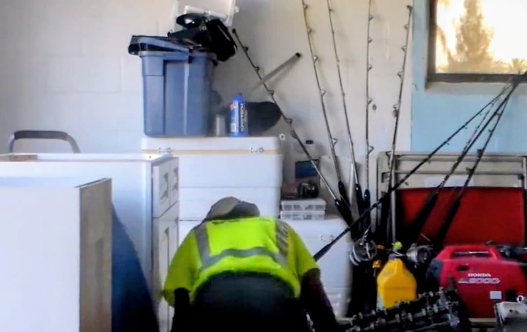 Mesa waste Management garbage truck driver for content in my garage Christine Mason BBC  Mesa