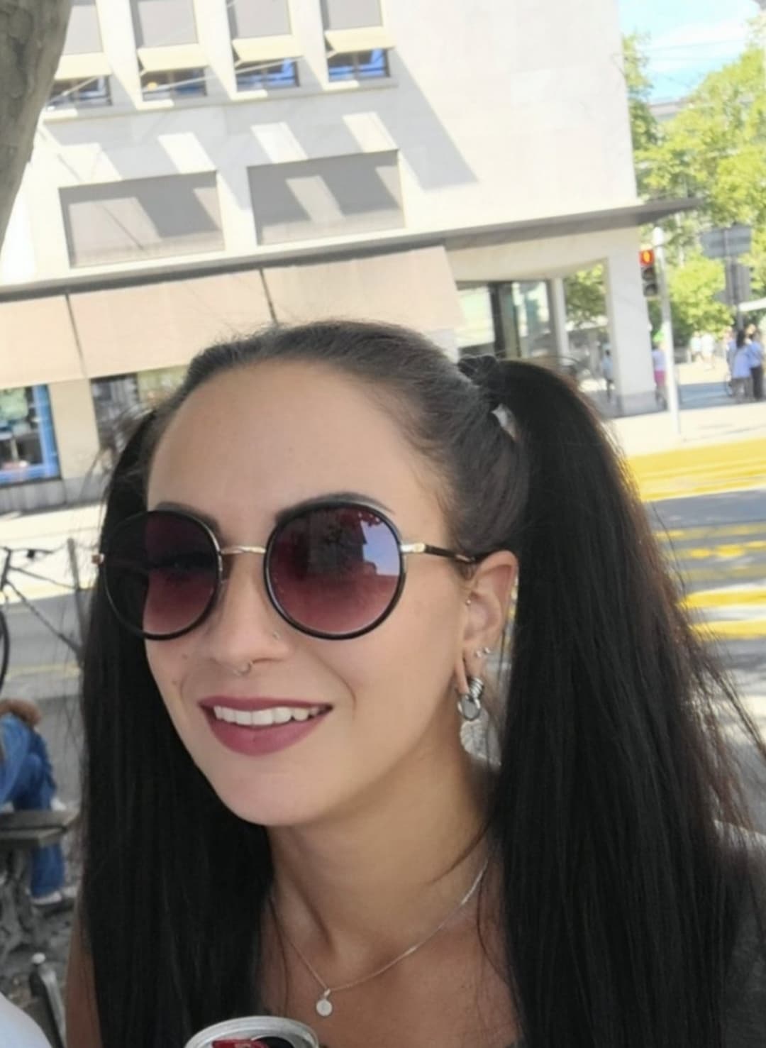 Sarah 33 is a hot goth slut. Pawg getting fucked by a big cock. Anal plug DP. Kik bbc