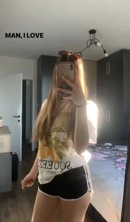 Hot tight petite slut loves to tease her boobs - Melani will suck any dick including urs ?