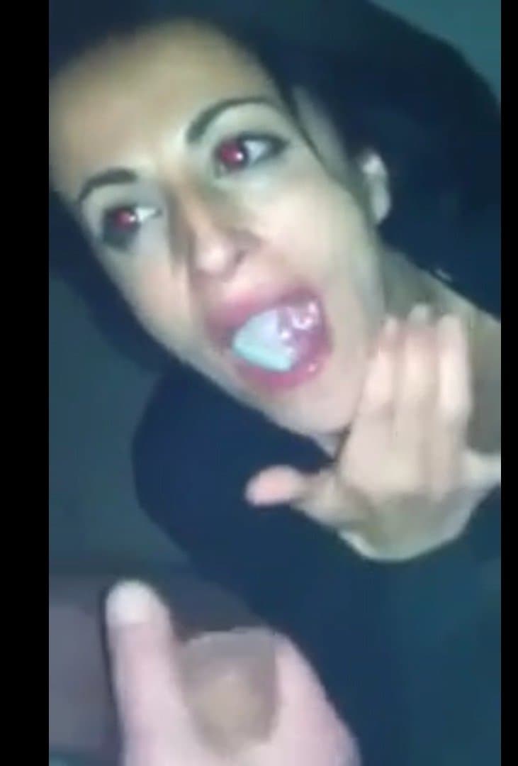 Thirsty nut goblin swallows baby gravy?