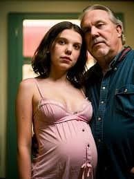 A vagabunda precisa ser segurada e engravidada na frente do marido