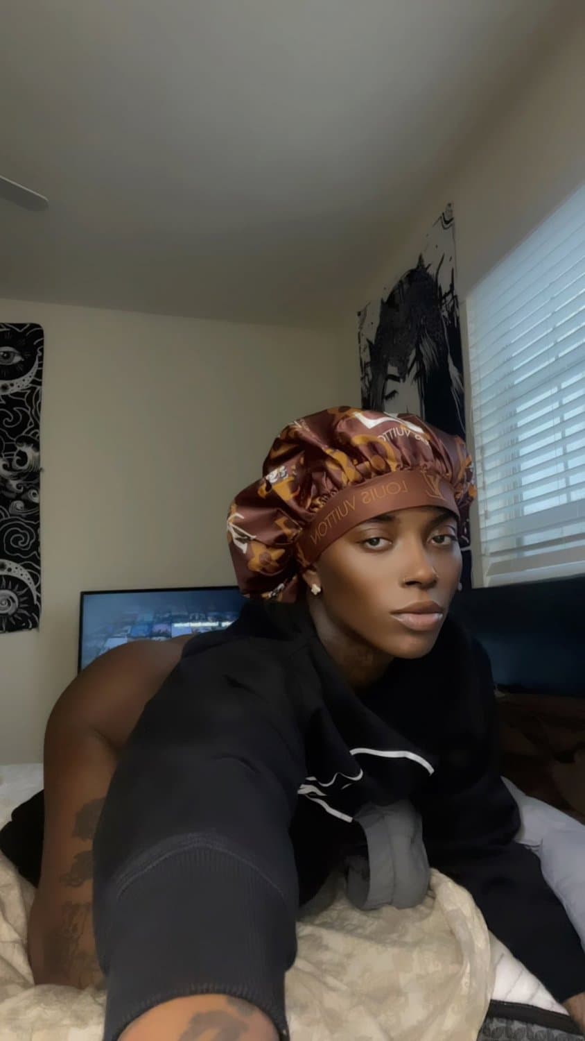 Black dyke stud ebony tomboy Tajee.