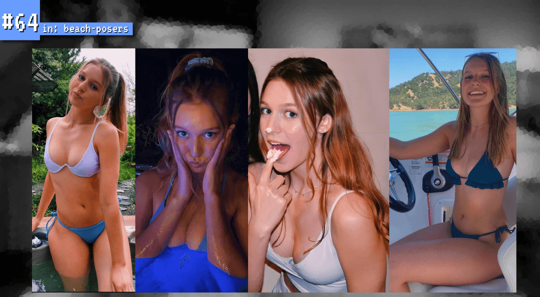 IRL-Contest: <BEACH-POSERS> category [college] [bikini] [beach] [slut] [request] [vote] [teen]