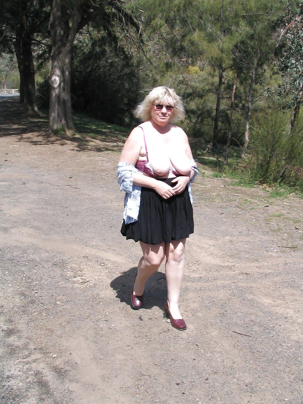 Very nice chubby blonde with big boobs and marvelous cunt