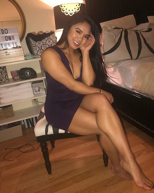 asian fitness model ass feet soles maria robles part two