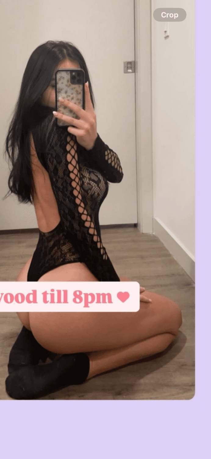 Bikini barista Harlot Caylor Caybae Cienna Navarro selling herself at coffee stand