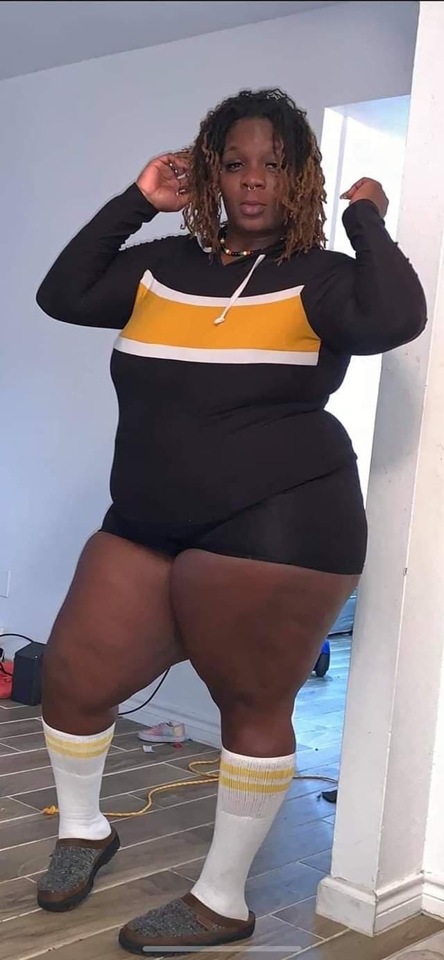 Dark Chocolate SSBBW Ebony Cougar I Would Not Pull Out 15