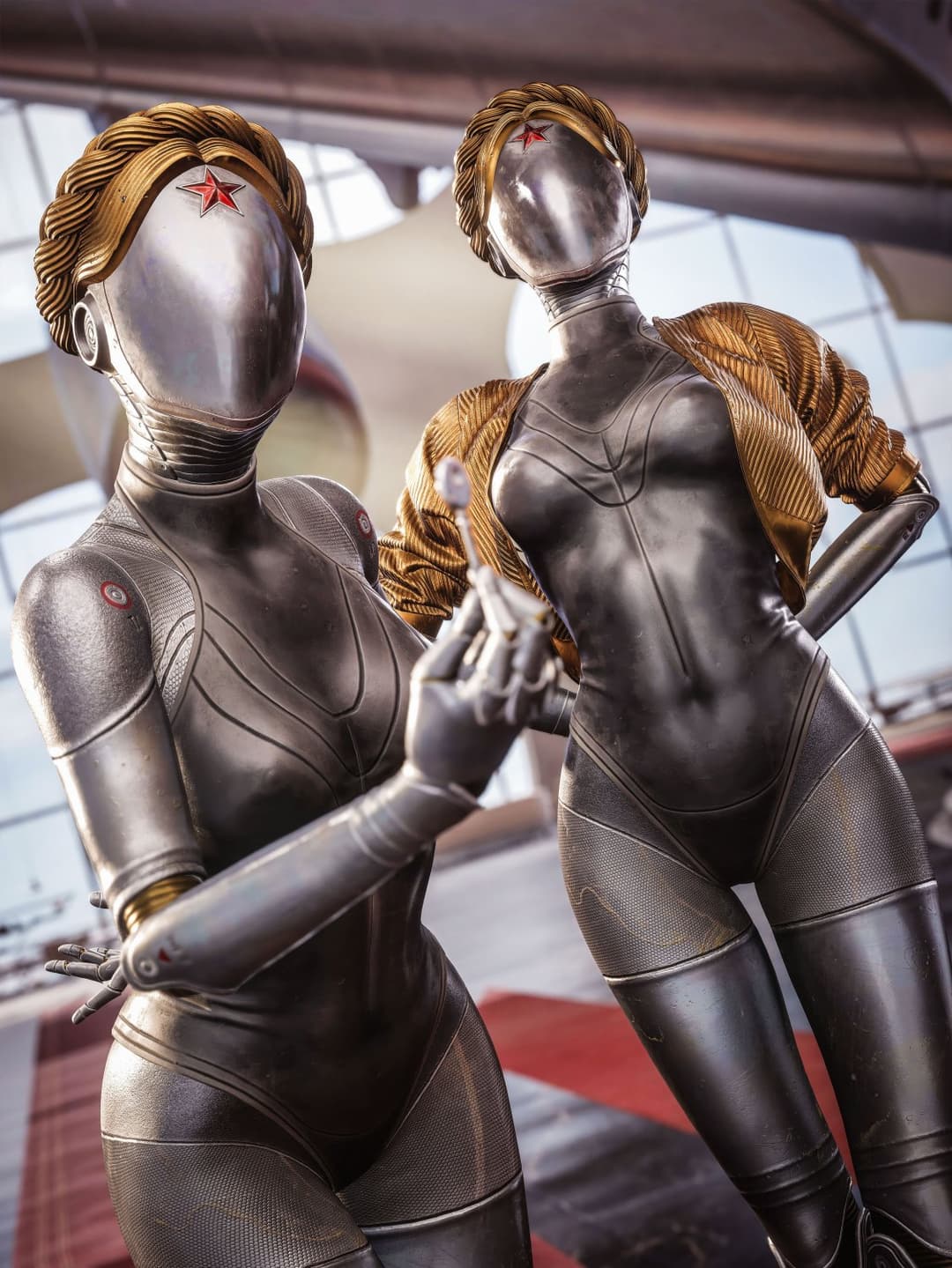 Click to view full size The Twins Fuckable Robot Mommies. ?
