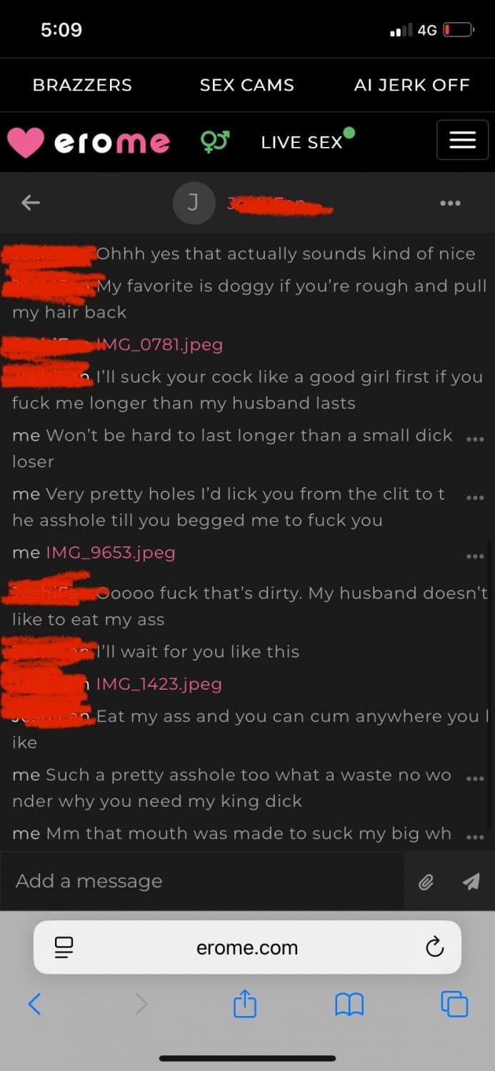 Click to view full size Cheating wife is a good girl for my huge cock kik dlongggg5 to cheat and play with a real man sluts