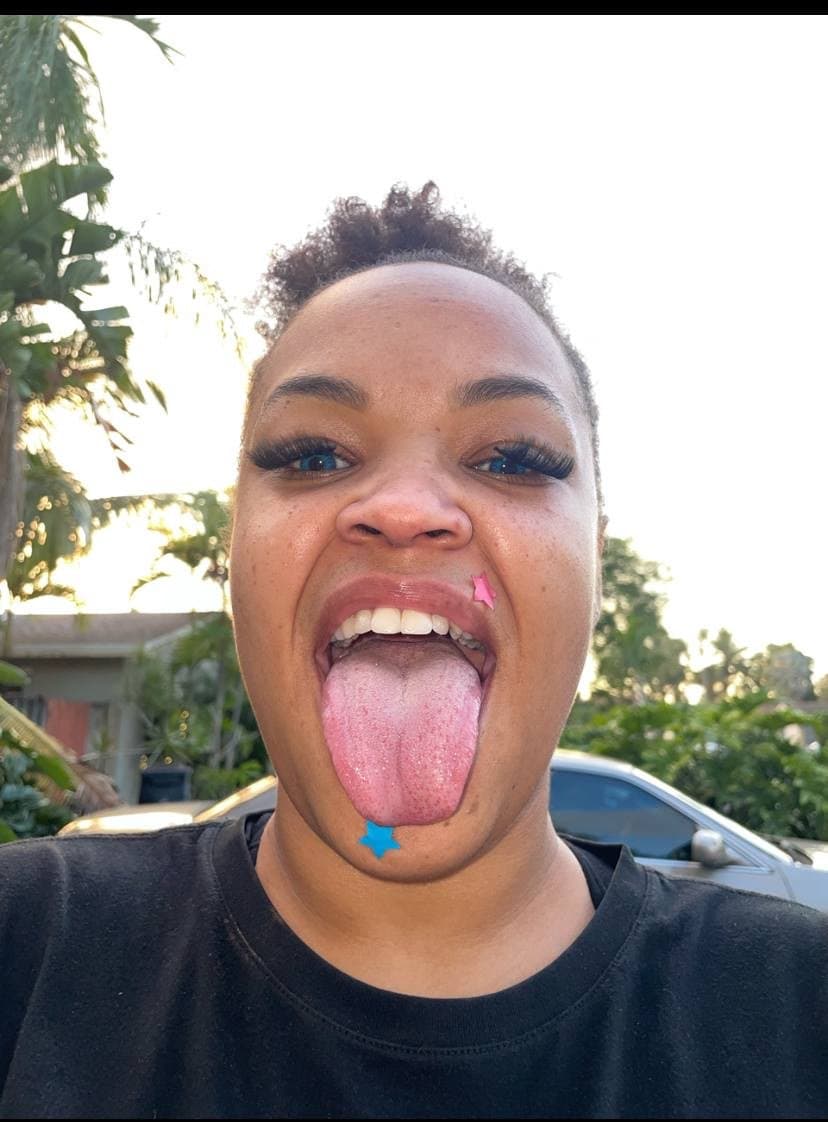 made the slut do all this in public ??even random people were watching her