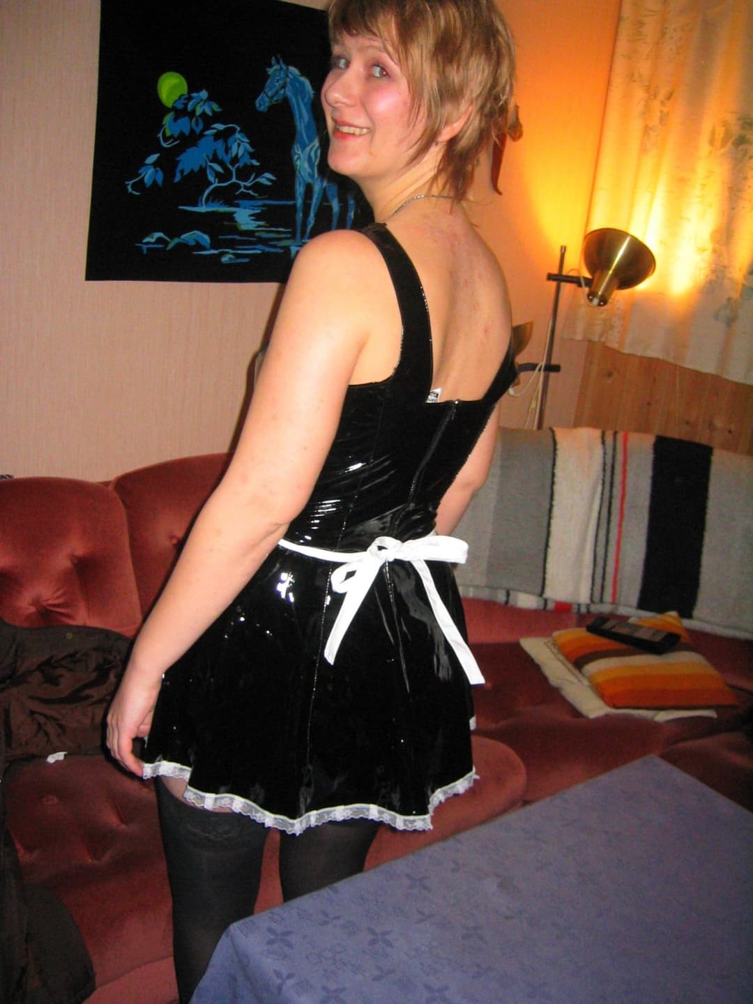 slut claudia the French maid