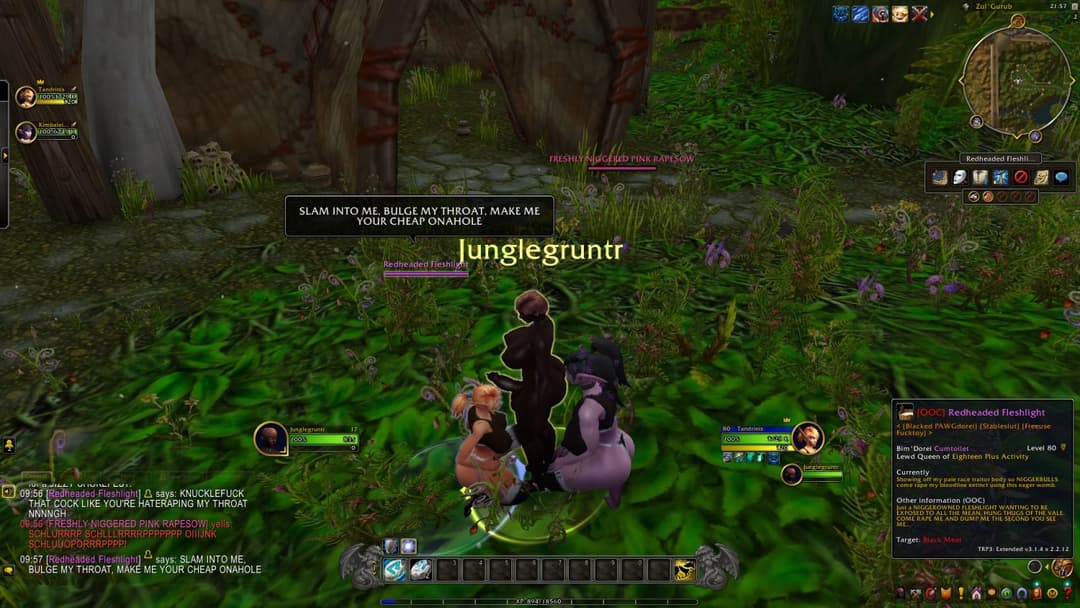 Two Knife Ear Nigger Owned BreedBunnies Milking Two Greasy Ape Sludgeloads.