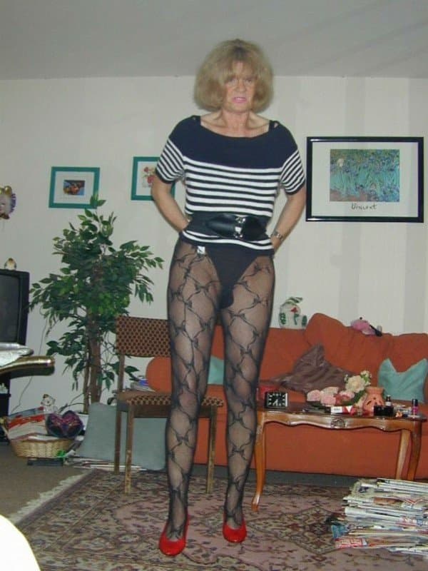 Sexy Granny 74 years old Sailing strip