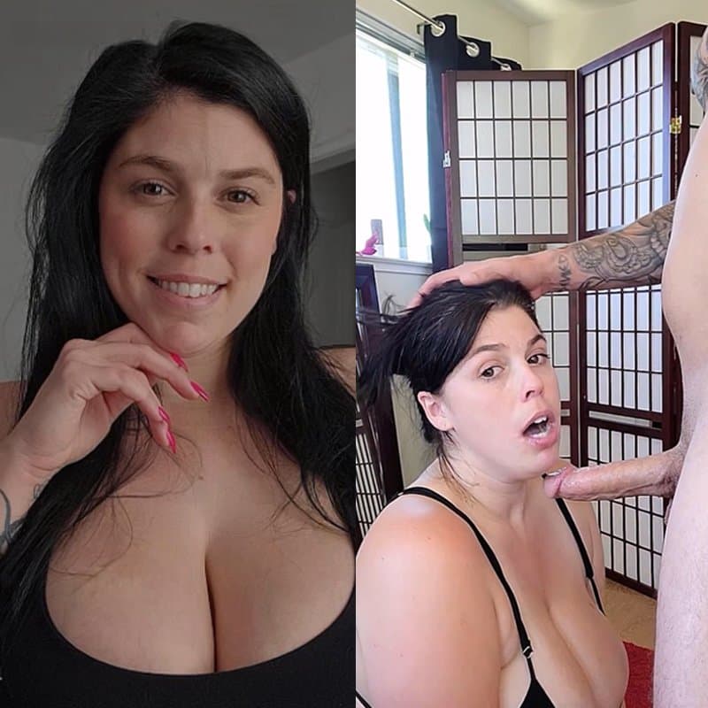 Rough Deepthroat Blowjob For Latina BBW With Huge Tits