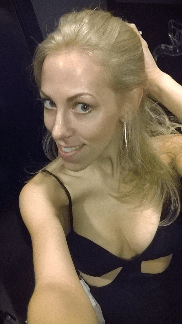 Busty Blonde Slut Wife Likes Wearing Other Men’s Cum Like a Whore