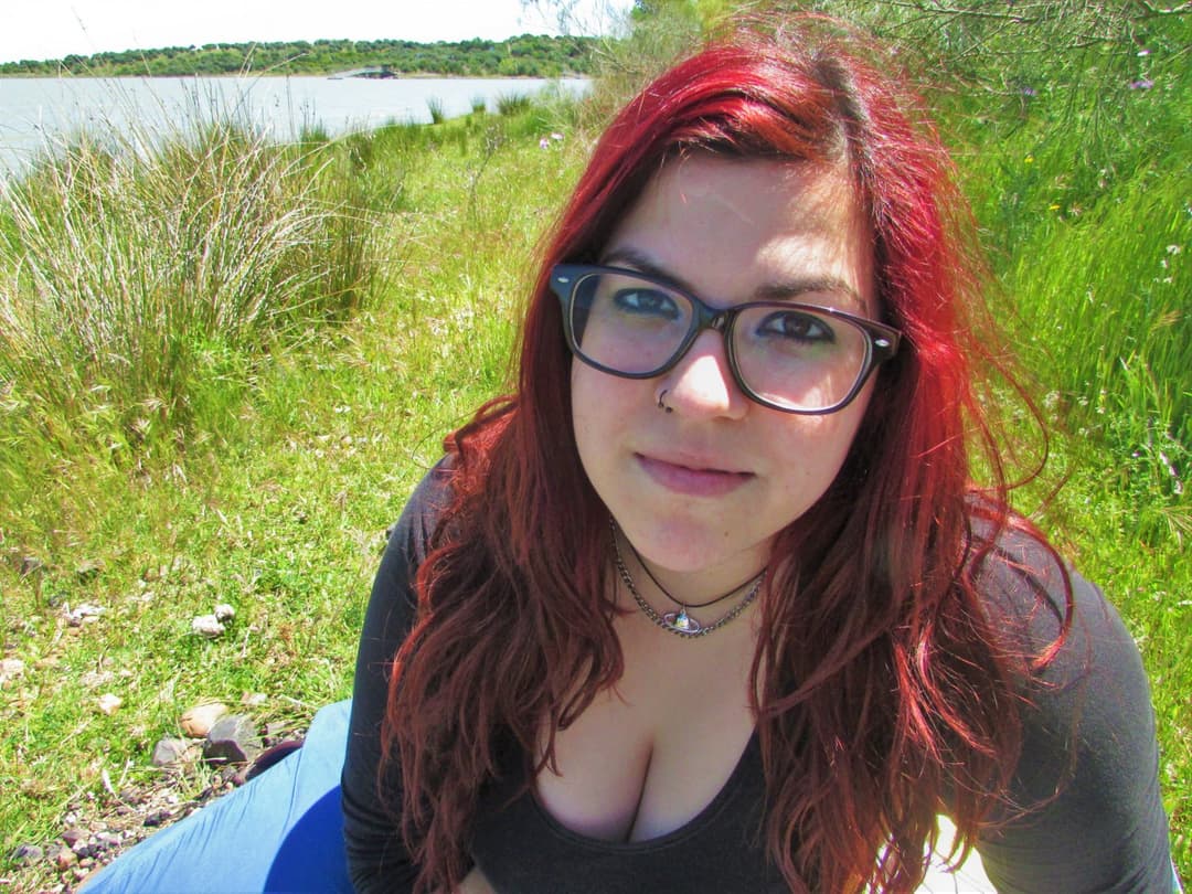 Gordita española exhibicionista