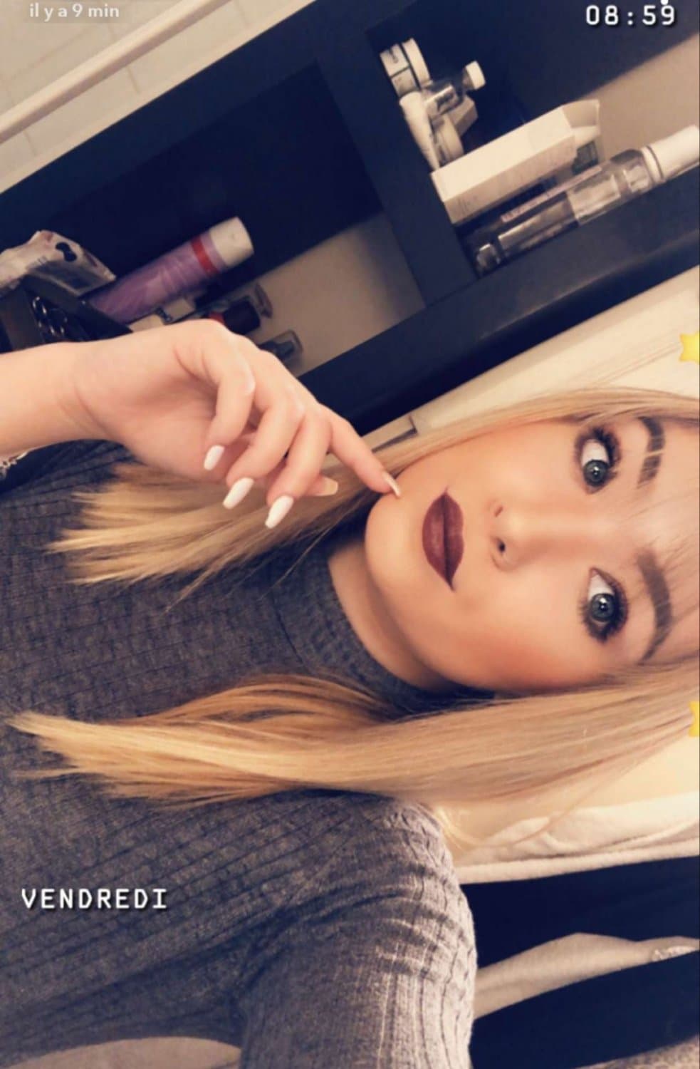 His french gf Megane has such a fuckable cumface