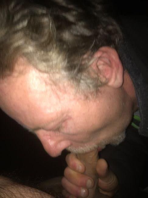 Chris in daughter Swimsuit blowjob