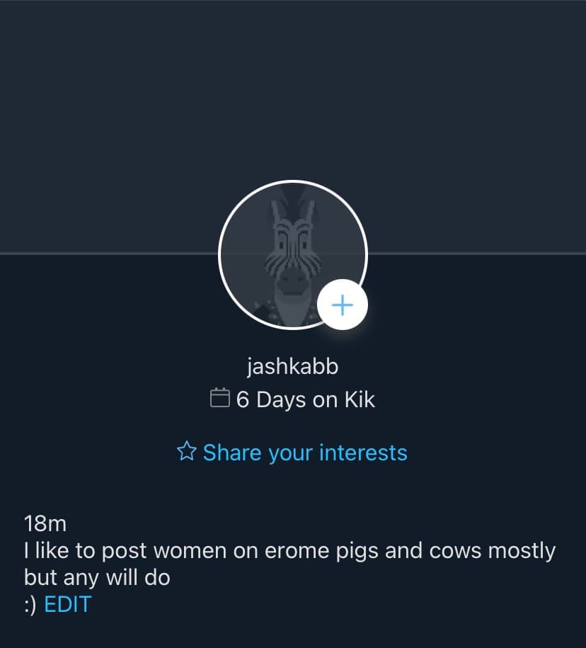 Kik jashkabb to get your women posted, Snapchat in post, women only