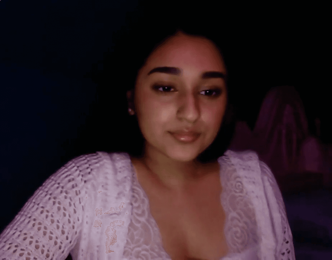 innocent brown girl wants to please you on omegle (1h l0ng)