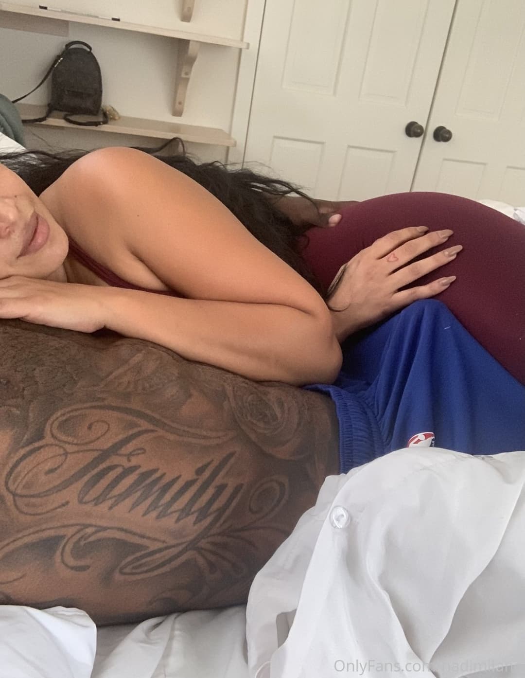 Nadia Milano cant blame Michele blackson for getting her pregnant