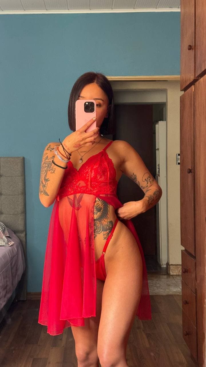 Wedding lingerie on, I’m just missing the groom