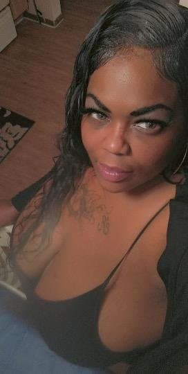 BBW Black Slut Ashley Eats Dick Almost As She Eats Donuts