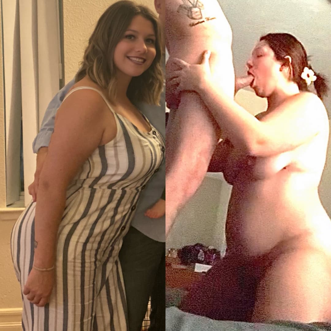 Cheating chubby wife sucks husband friend