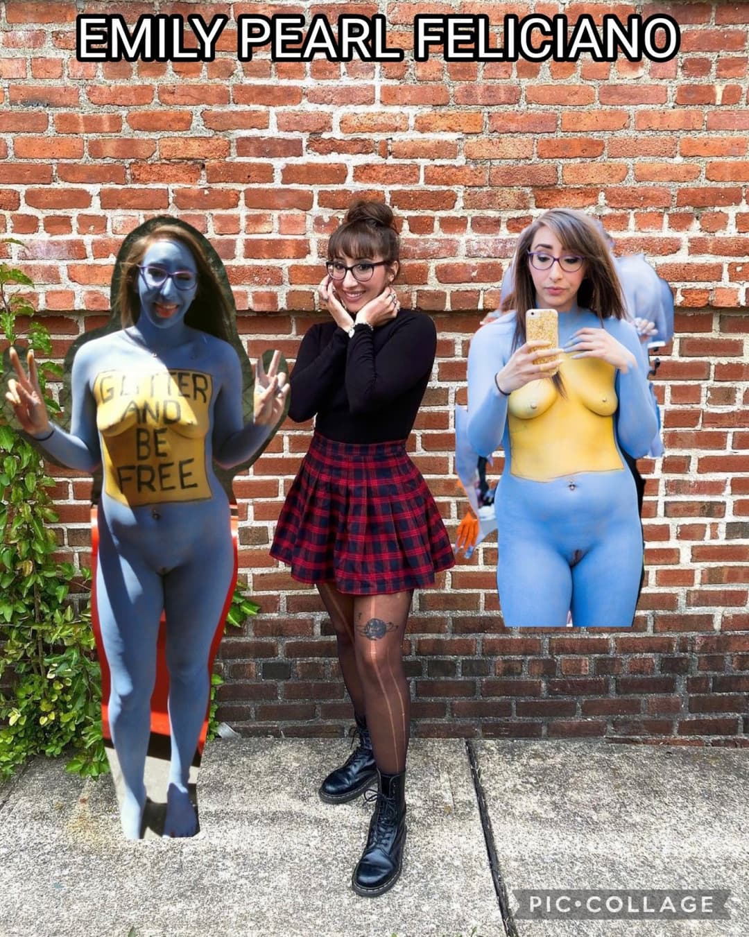 Click to view full size Operation Manager Emily F. nude in public