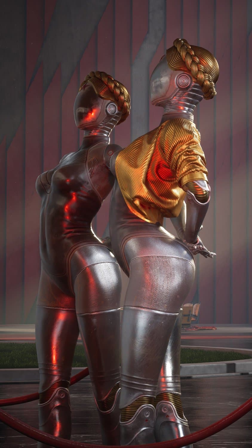 Click to view full size The Twins Fuckable Robot Mommies. ?