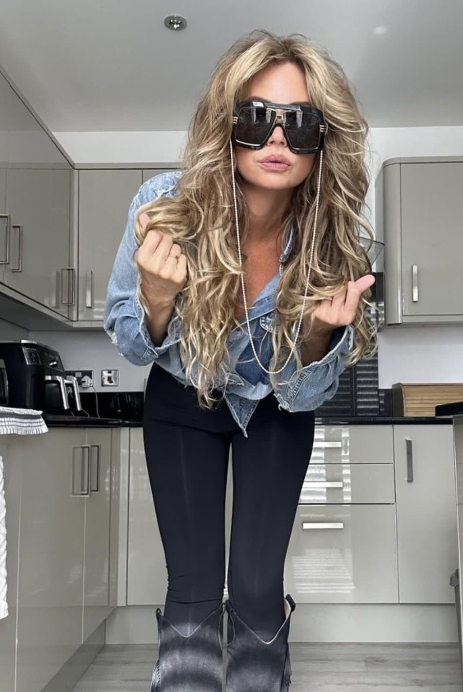 Misc Celebs - Boots & Leather