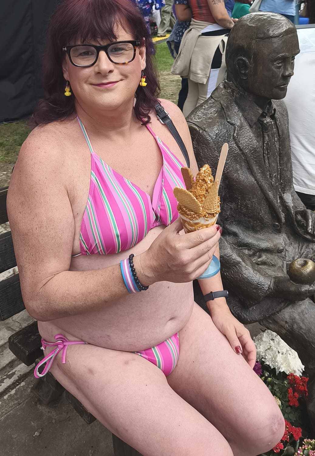 Canal Street Manchester in a Bikini (Sparkle 2025)