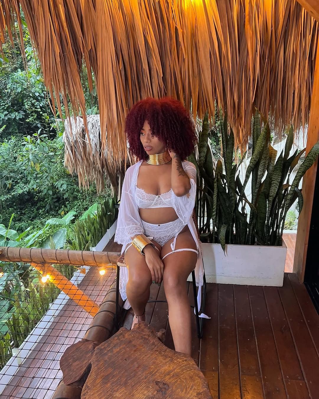 Afro Ebony Solo Double Penetration Anal