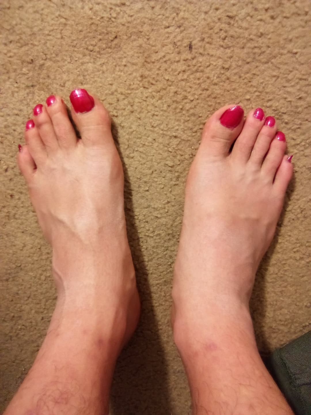 Painted my nails last night.